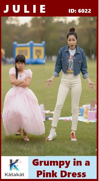 Grumpy in a Pink Dress